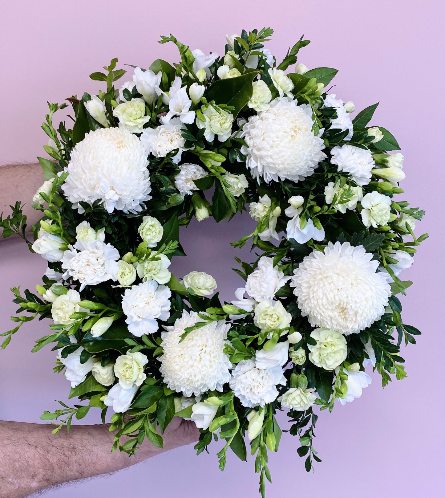 Floral Garden Wreath