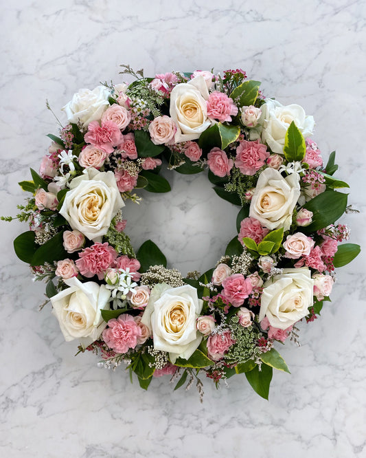 Floral Garden Wreath