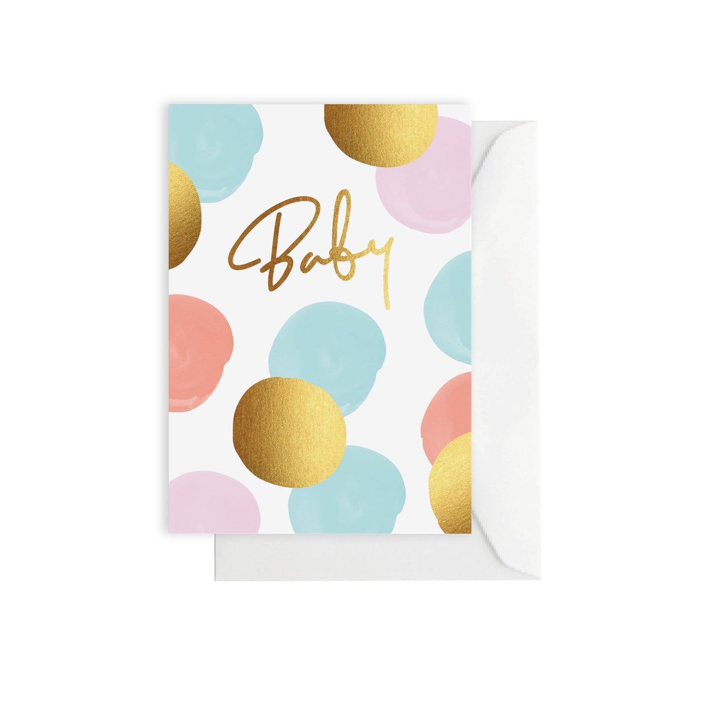 Baby, colour , Greeting card