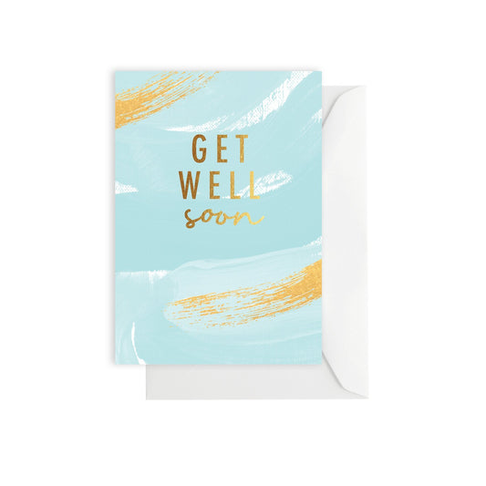 Get Well, colour, Greeting card